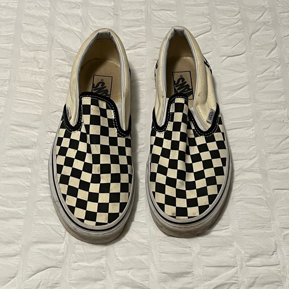 Checkered vans